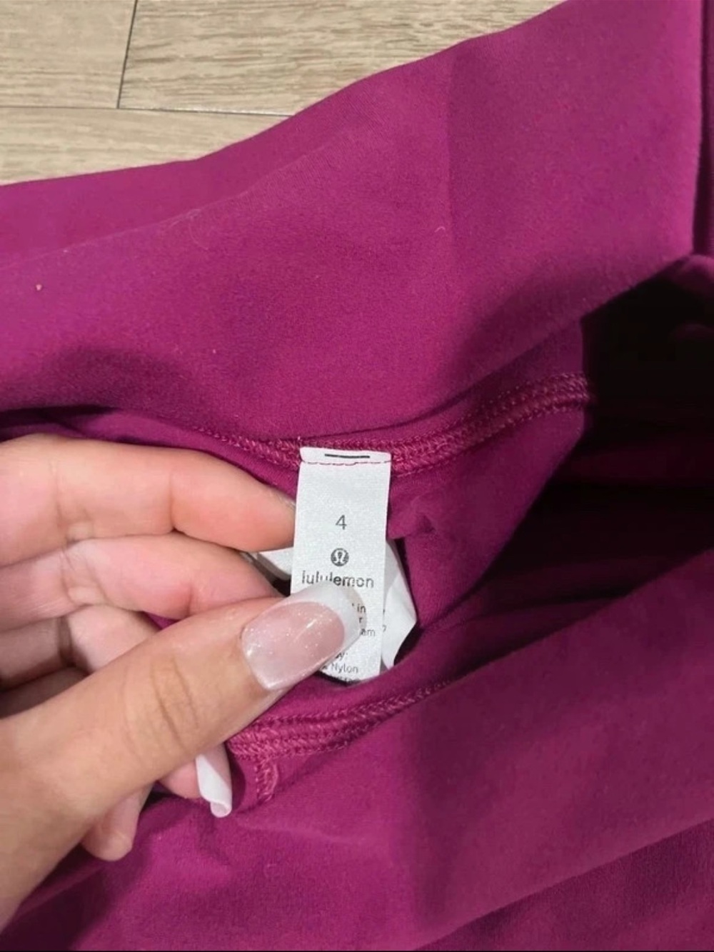 Lululemon Align Leggings 25” in Ripened Raspberry - Picture 4 of 4